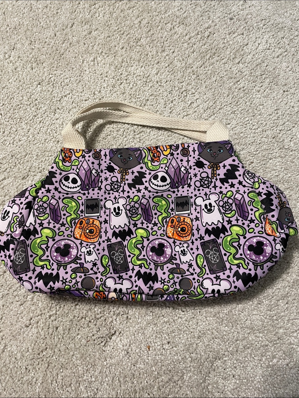 Disney Get it Creations Makeup Bag Halloween Tarot Mickey Ghost NBC